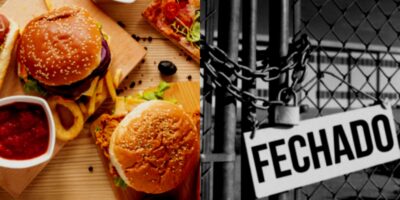 O anúncio oficial de encerramento de operações de rede de fast-food no Brasil - Foto: Reprodução/Montagem