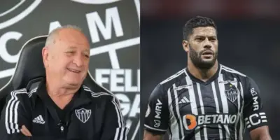Para quarteto bomba com Hulk: Atlético-MG arma chegada de pacotão com 3 reforços para a alegria de Felipão