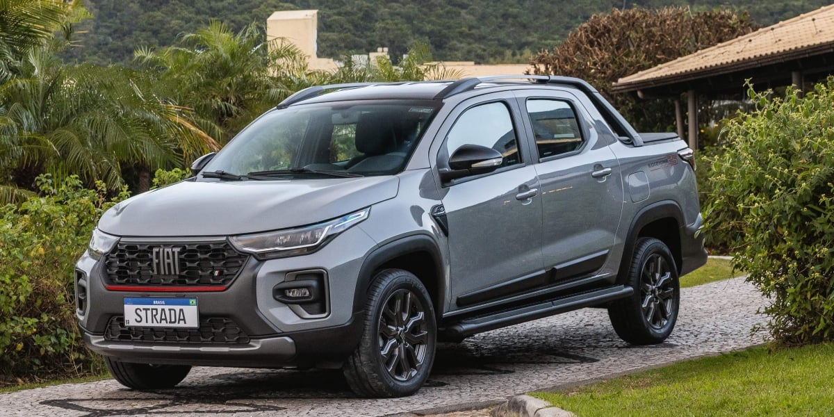 Strada 2024 é muito mais moderno (Foto: Divulgação/Fiat)