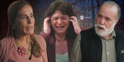 Irene, Petra e Antônio em Terra e Paixão (Foto: Reprodução / Globo / Montagem TV Foco)