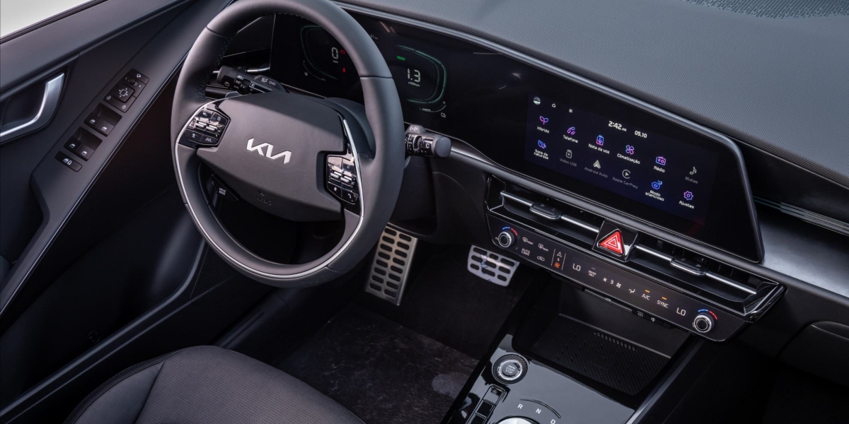 Interior do Niro EX Prestige (Foto: Divulgação/Kia Brasil)