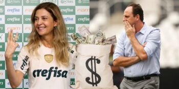Bahia e Palmeiras disputam jogador (Reprodução: Montagem TV Foco)
