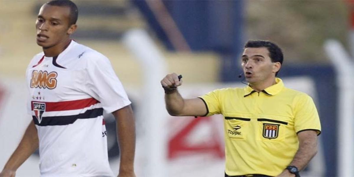 Marcelo Caetano Rogério é o filho de Gustavo, que foi um grande árbitro de futebol (Reprodução: Internet)