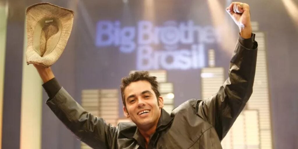 André Cowboy no BBB da Globo (Foto: Reprodução / TV Globo)