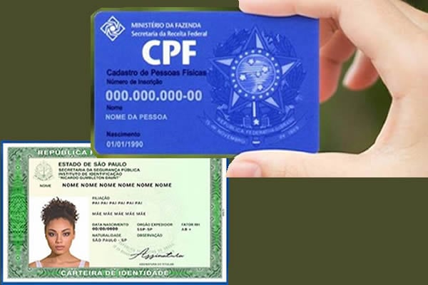 CPF é capaz de substituir 10 documentos, incluindo o RG (Foto Reprodução/Internet)