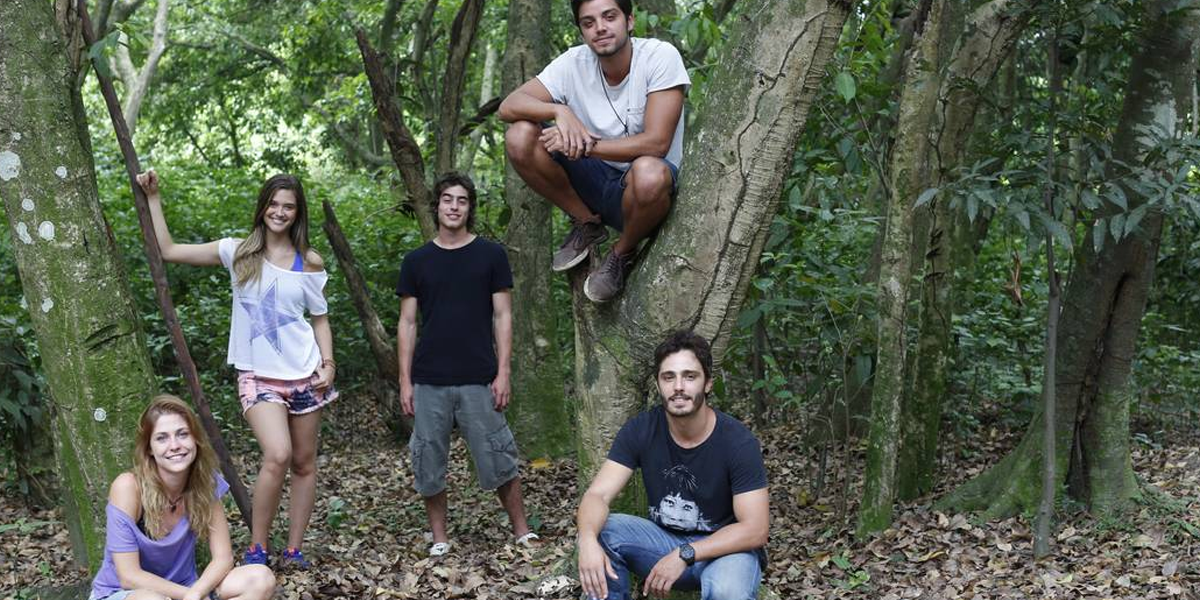 Novo elenco do reboot da novela Além de Horizonte (Foto: Reprodução, Globo)