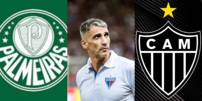 Guerra entre Palmeiras e Atlético-MG por Vojvoda - (Foto: Reprodução / Internet)