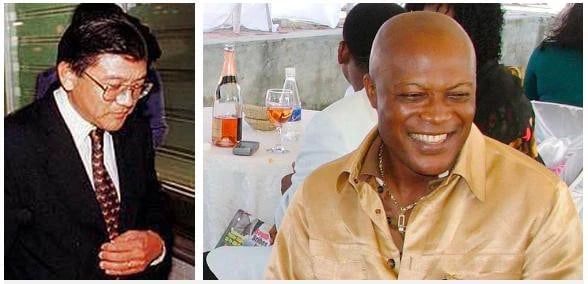 Sakagushi à esquerda e Emmanuel Nwude à direita (Foto Reprodução/Montagem/CaféBiz)