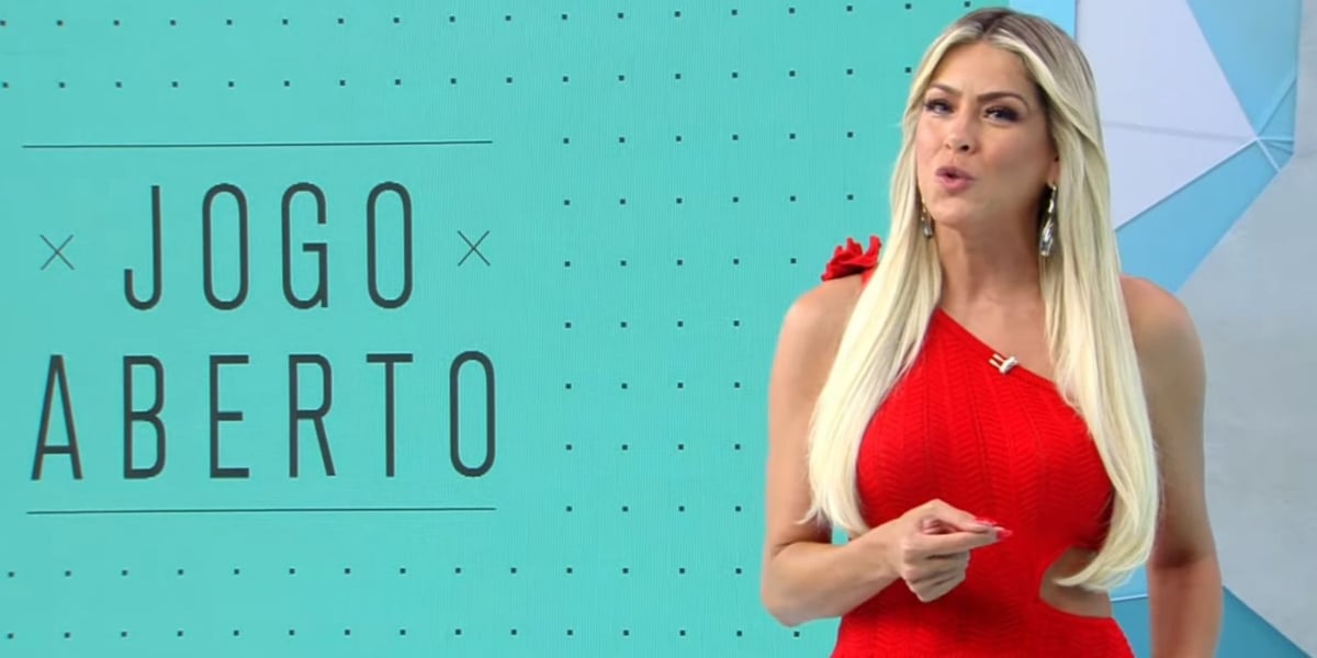 Renata Fan garantiu alta audiência com o "Jogo Aberto" (Foto: Reprodução/Band)