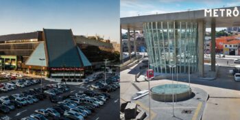 Shopping 50% penhorado, outro colocado à venda (Reprodução: Montagem TV Foco)