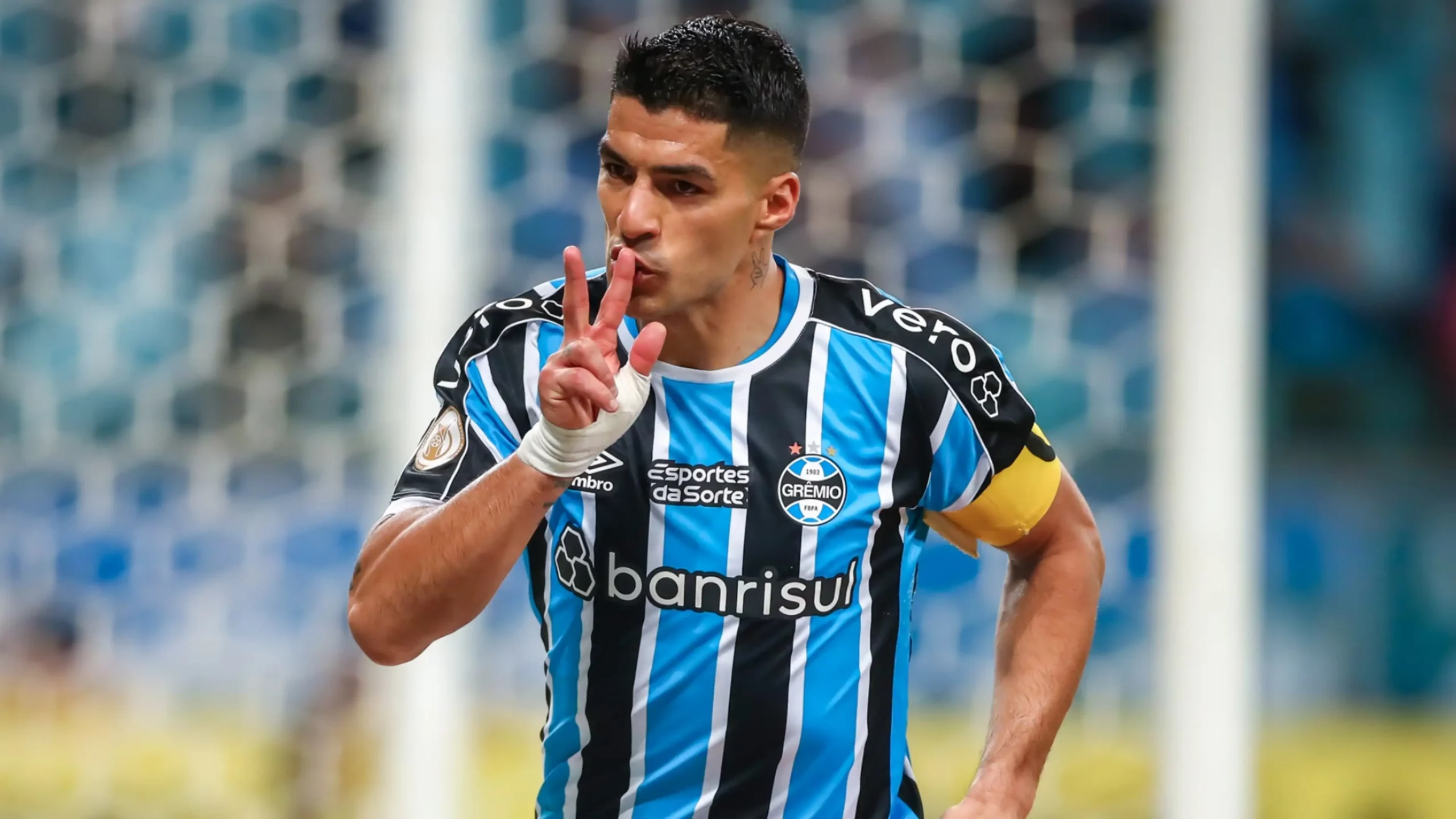 Suárez vai deixar o Grêmio e ir para Inter Miami de Messi (Foto: Divulgação)