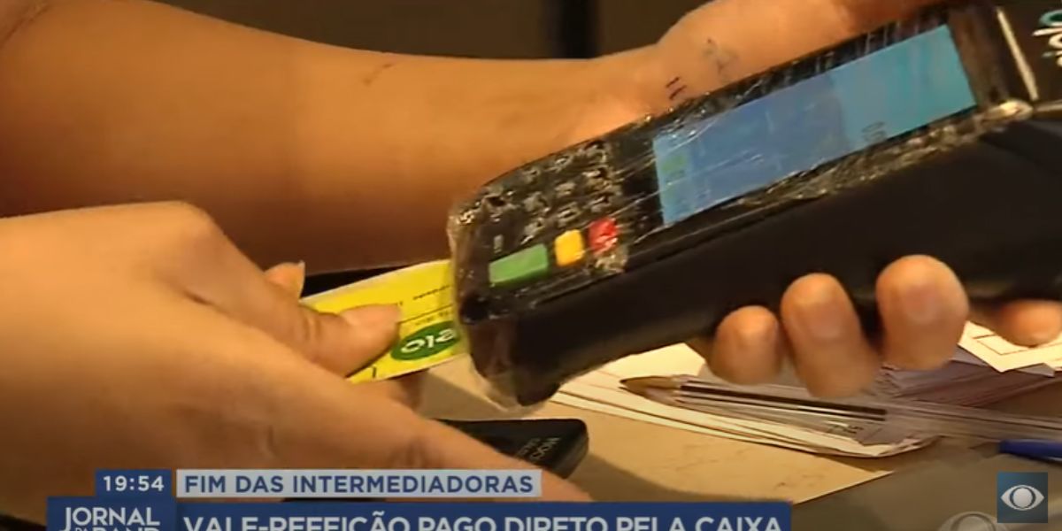 Vale-Refeição pode começar a ser pago pela Caixa (Reprodução: Band)