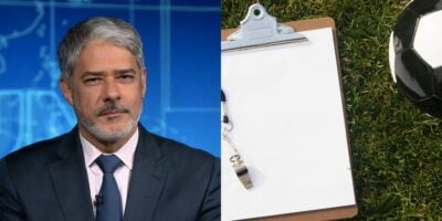 Bonner anuncia saída de técnico e ida a gigante (Reprodução/Montagem TV Foco)