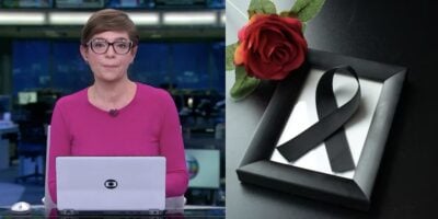 Morte de estrela da Globo e comunicado de luto de Lo Prete (Reprodução/Montagem TV Foco)