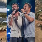 Fazenda milionária de Henrique e Juliano (Reprodução/Montagem TV Foco)