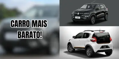 Fim do reinado do Renault Kwid e Fiat Mobi: Rival aniquila populares com novo carro mais barato do Brasil