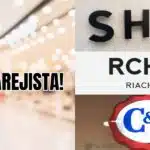 Nova varejista, logo da Shein, Riachuelo e C&A (Reprodução/Montagem TV Foco)