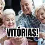 Idosos em êxtase com vitórias (Reprodução/Montagem TV Foco)