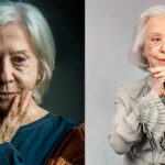 Antes e depois da atriz Fernanda Montenegro (Foto: Reprodução, Globo)