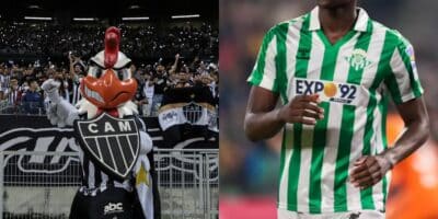 Atlético Mineiro e Luis Henrique (Reprodução - Internet)