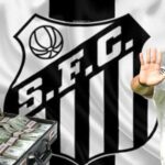 Bandeira do Santos e Marcos Leonardo - Foto Reprodução Internet