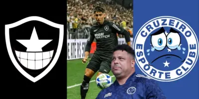 Substituto de Di Placido: Botafogo arma rasteira em Ronaldo para arrancar reforço aniquilador do Cruzeiro