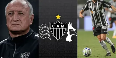 Meia acima da média e +2: Felipão vive terror no Atlético-MG e lida com pacotão com saída de 3 joias em 2024