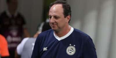 Rogério Ceni, treinador do Bahia - Foto | Reprodução: Felipe Oliveira/EC Bahia).