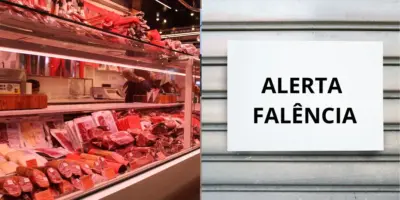Pedido de falência duplo: 2 gigantes das carnes afundam com dívida multimilionária e assustam o Brasil