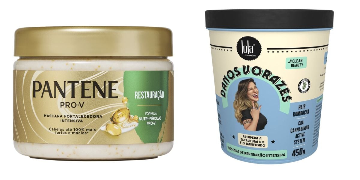 Intensiva e Danos Vorazes (Fotos: Reproduções / Pantene / Lola)