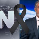 Jornal Nacional, luto e Bonner (Reprodução - Internet)