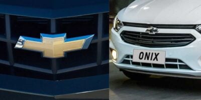 Logo Chevrolet / Ônix - Montagem TVFOCO