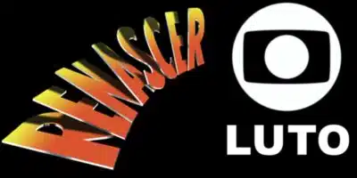 Logo Renascer, da Globo e imagem de luto (Fotos: Reproduções / Globo)