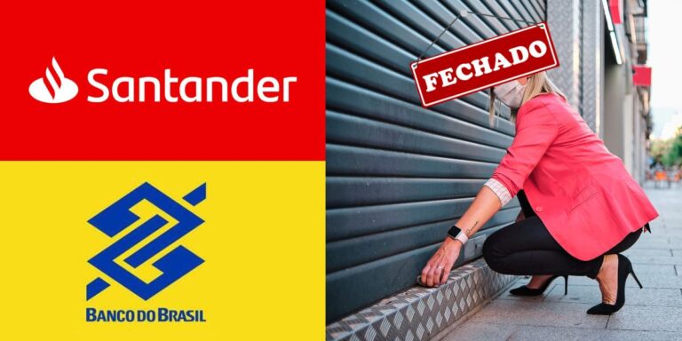“Se encontra fechada”: O encerramento de 2 agências do Santander e do Banco do Brasil e comunicado oficial “Se encontra fechada”: O encerramento de 2 agências do Santander e do Banco do Brasil e comunicado oficial