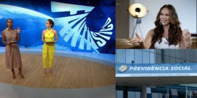 Maju Coutinho e Poliana Abritta no Fantástico, Paolla Oliveira e previdência social (Fotos: Reproduções / Globo)