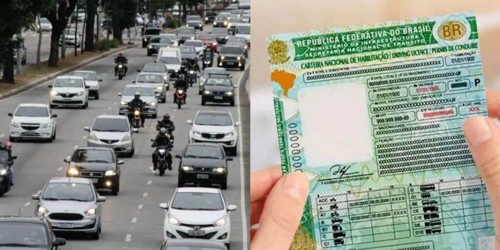 Nova lei de trânsito vêm com 3 mudanças drásticas - Montagem TVFOCO