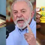 Pessoa sacando dinheiro / Lula / Bolsa Família - Montagem TVFOCO