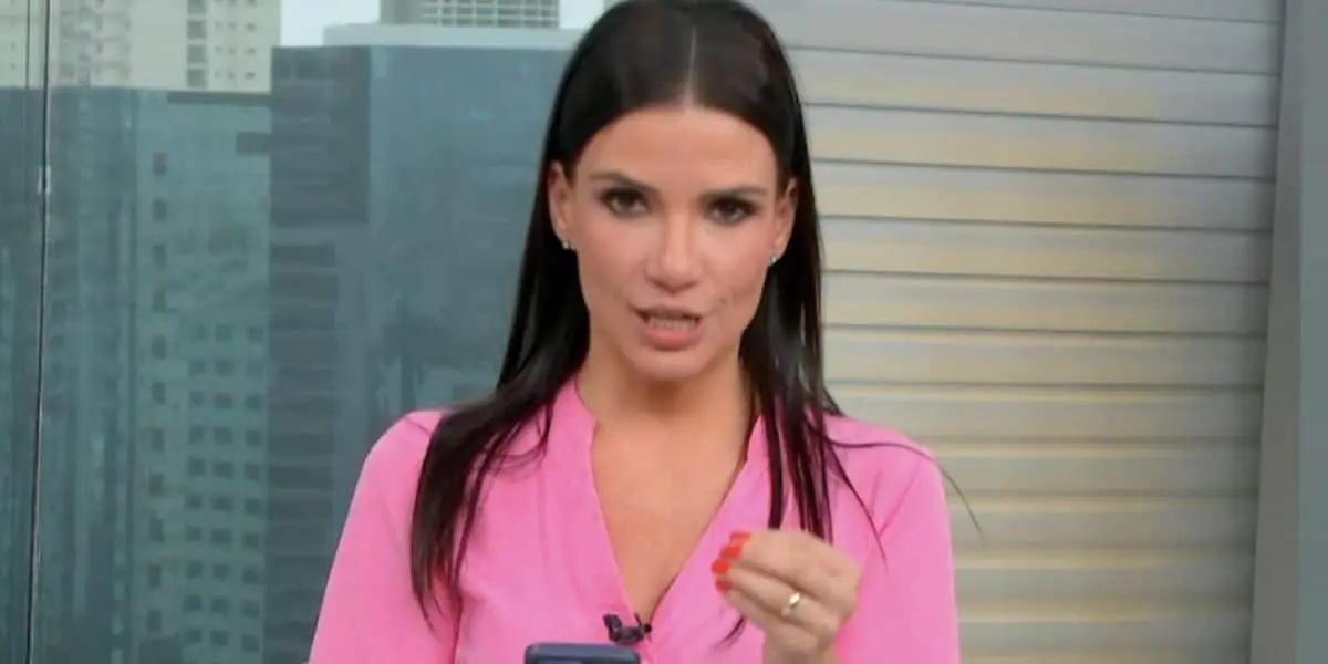 Sabina Simonato no Bom Dia São Paulo (Foto: Reprodução / Globo)