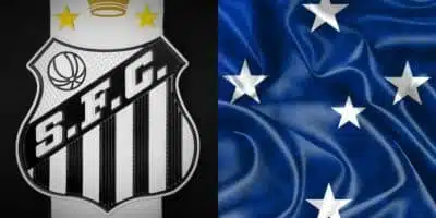 Santos e Cruzeiro (Reprodução - Internet)