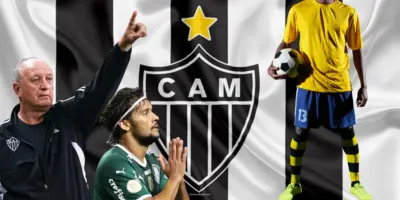 Pra jogar junto com Scarpa: Atlético-MG se arma pra assinar com craque da seleção brasileira para Felipão