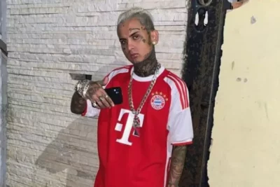 Thiago, mais conhecido como MC TW - Foto Internet Thiago, mais conhecido como MC TW - Foto Internet