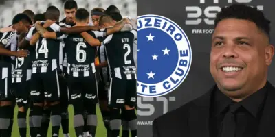 Com sangue nos olhos: Ronaldo não para em Dinenno e arma chapéu para arrancar joia do Botafogo ao Cruzeiro