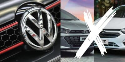 Volkswagen crava novo trunfo após fim do Gol com carro mais querido - Montagem TVFOCO