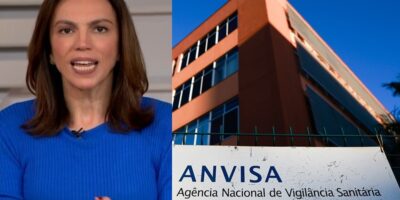 Ana Paula Araújo fez comunicado urgente na Globo sobre proibição da Anvisa (Foto: Montagem)