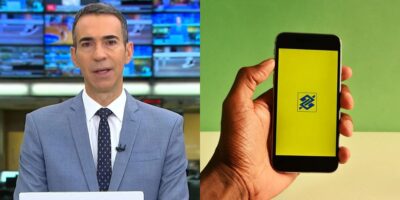 César Tralli deu notícia no Jornal Hoje (Foto: TV Globo / Divulgação)