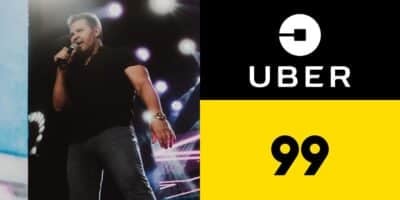 Eduardo Costa chega com empresa rival da Uber e 99 (Reprodução: Montagem TV Foco)