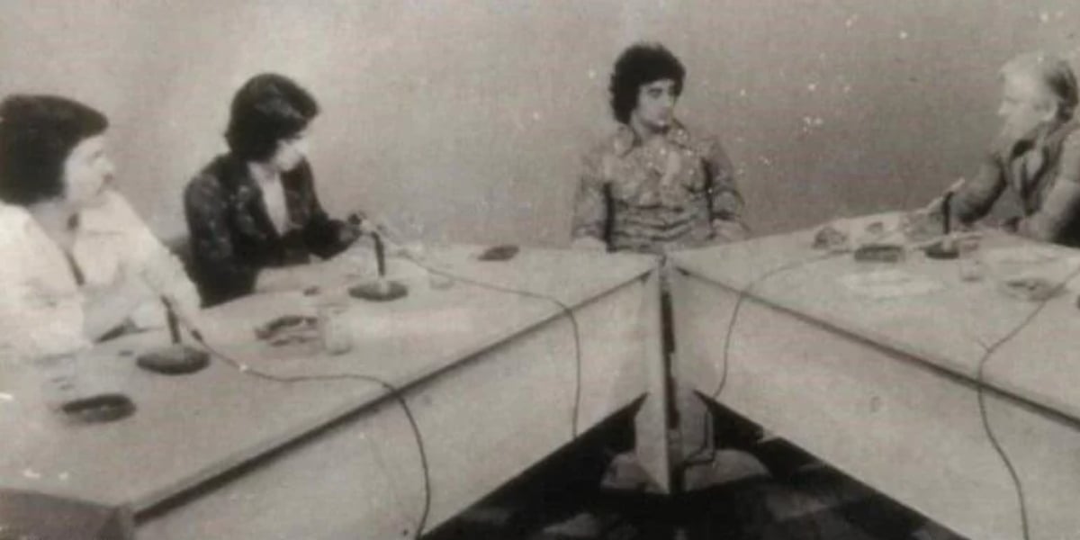 Márcio Guedes, Galvao Bueno , César (América-RJ), José Inácio Werneck (TV Guanabara)