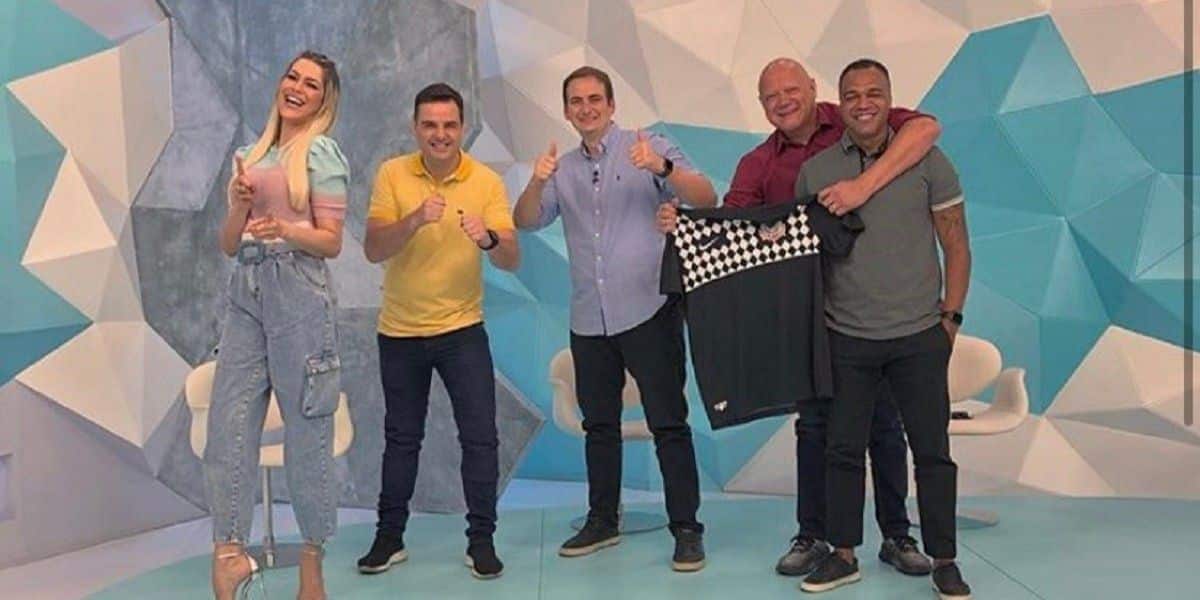Integrantes do elenco do Jogo Aberto (Reprodução: Band)