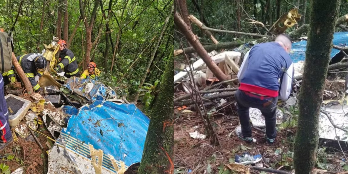 Avião cai em São Paulo e jornal da Globo confirma mortes - Foto: Reprodução/Internet