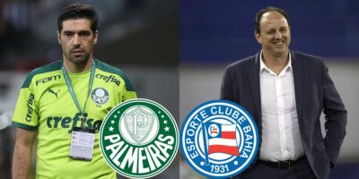 Joia esnoba Palmeiras e fecha com Bahia (Reprodução: Montagem TV Foco)